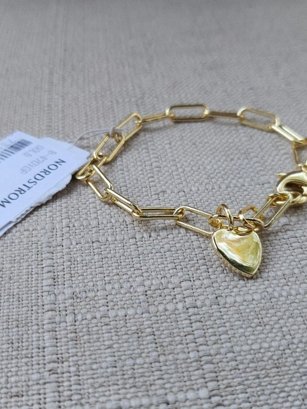 Nordstrom Women Bracelet Gold Tone Fashion Hand Jewelry Wrist Band NWT - Picture 7 of 7